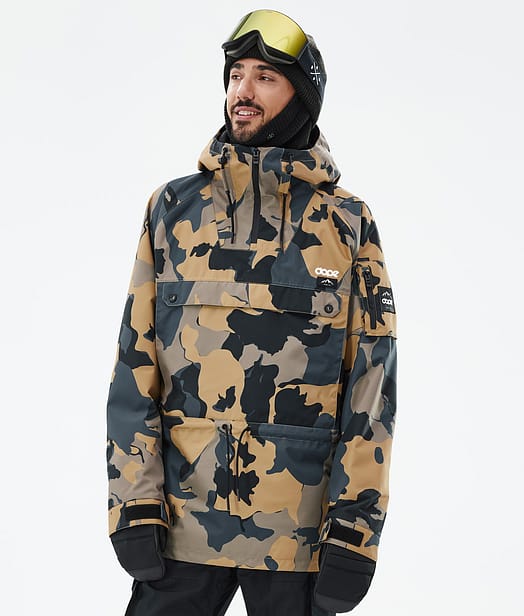 Dope Annok Chaqueta Esquí Hombre Walnut Camo