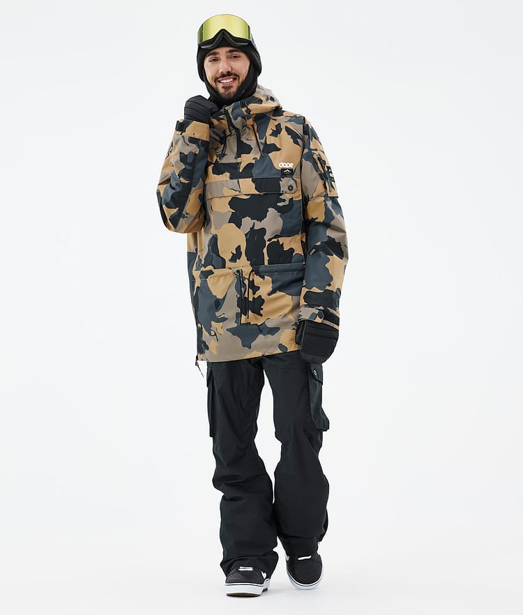 Dope Annok Snowboardjakke Herre Walnut Camo Renewed, Billede 3 af 9