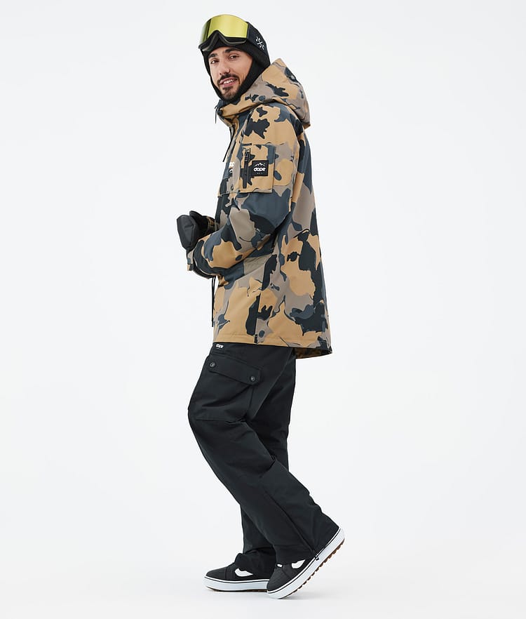 Dope Annok Snowboardjakke Herre Walnut Camo Renewed, Billede 4 af 9