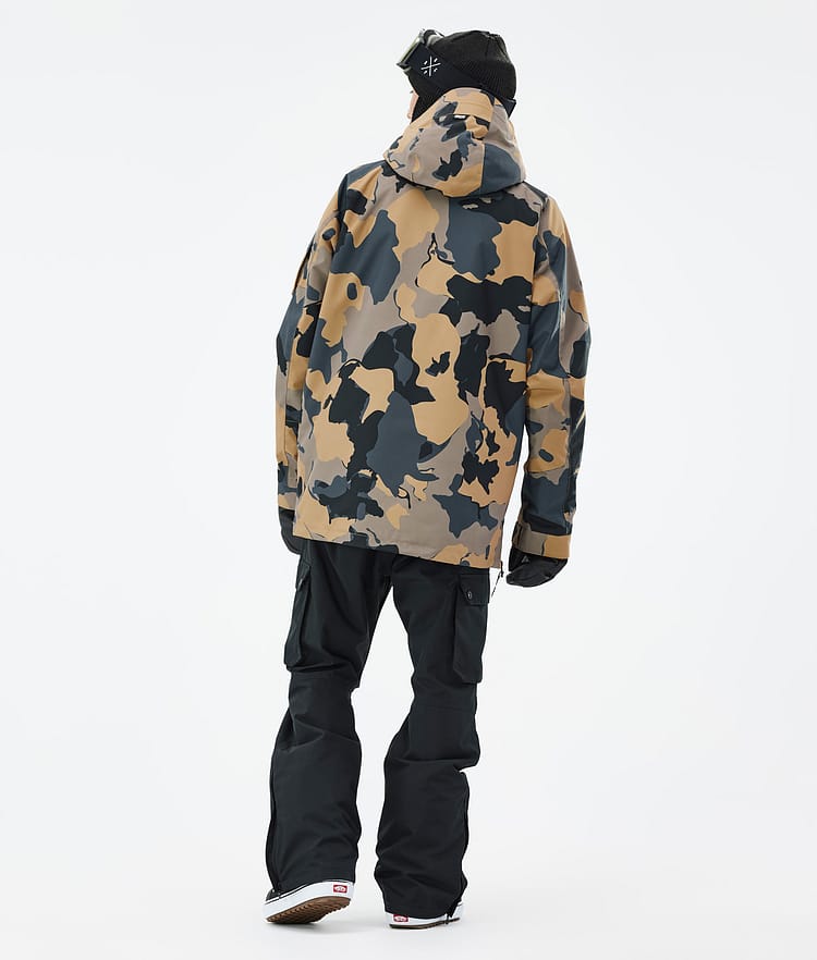 Dope Annok Snowboardjakke Herre Walnut Camo Renewed, Billede 5 af 9