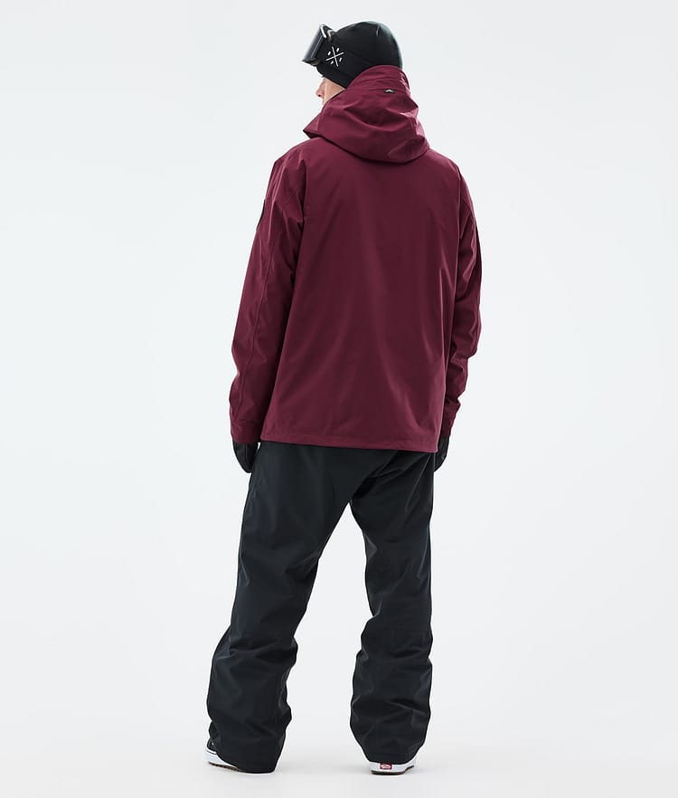 Dope Blizzard Snowboard Jacket Men Burgundy Renewed, Image 5 of 9
