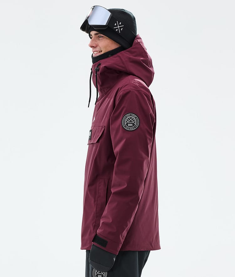 Dope Blizzard Ski Jacket Men Burgundy, Image 6 of 9