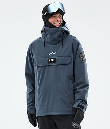 Dope Blizzard Ski Jacket Men Metal Blue