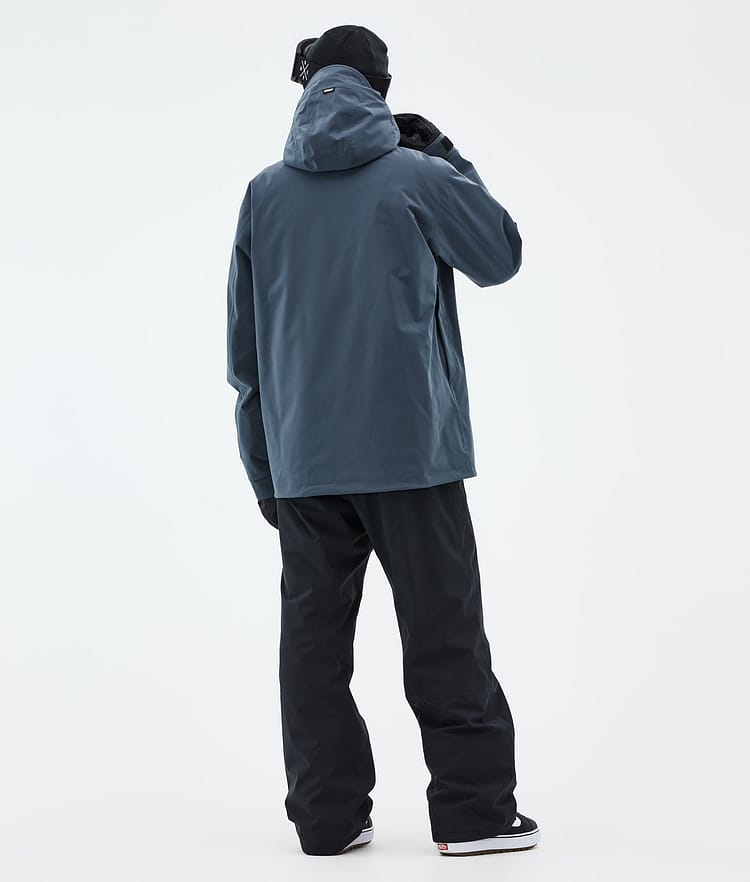 Dope Blizzard Snowboard Jacket Men Metal Blue Renewed, Image 5 of 9