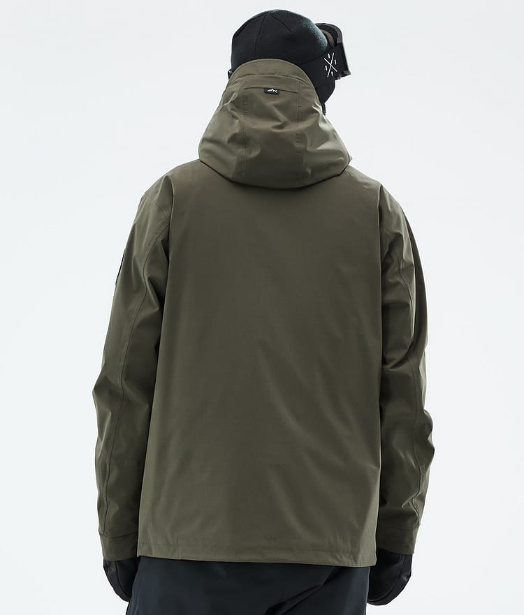 Dope Blizzard Snowboard Jacket Men Olive Green Renewed, Image 7 of 9