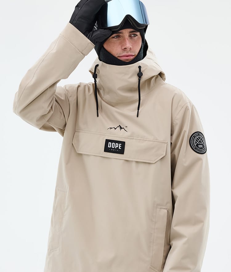 Dope Blizzard Snowboard Jacket Men Sand Renewed, Image 2 of 9