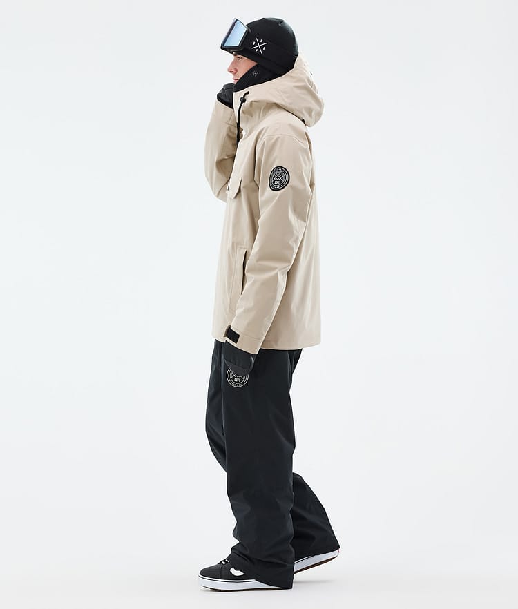 Dope Blizzard Snowboard Jacket Men Sand Renewed, Image 4 of 9