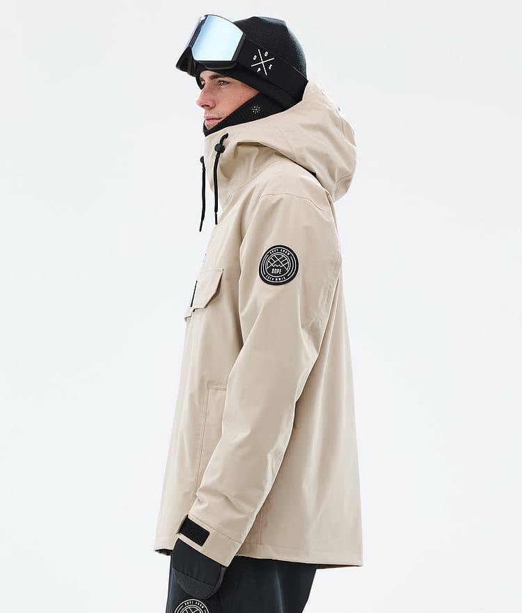 Dope Blizzard Snowboard Jacket Men Sand Renewed, Image 6 of 9