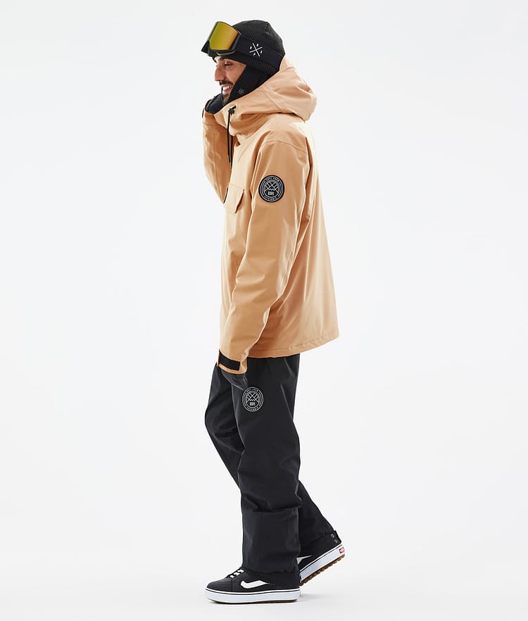 Dope Blizzard Snowboard Jacket Men Khaki Yellow, Image 4 of 9