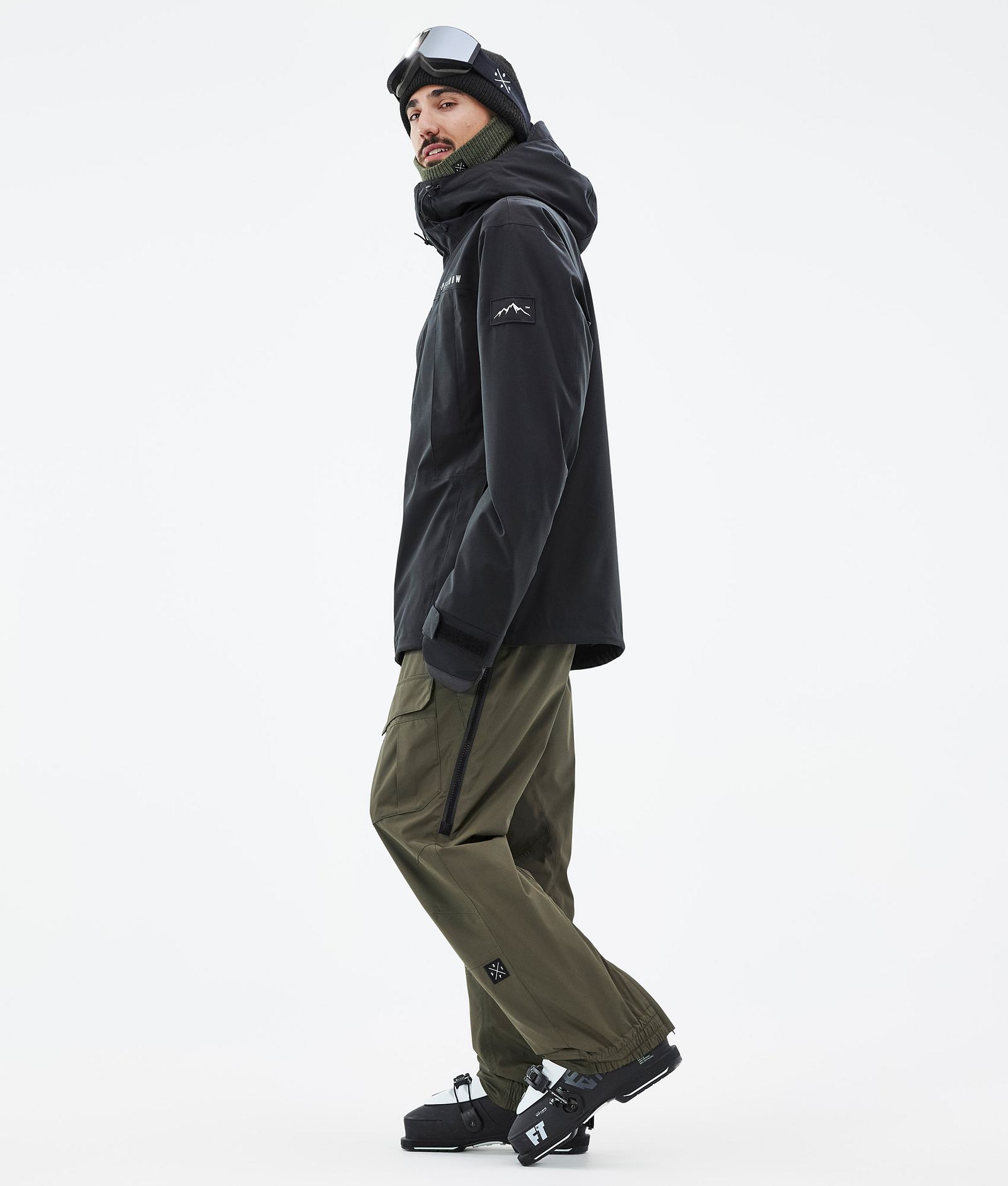 Dope Ranger Veste de Ski Homme Black, Image 4 sur 10