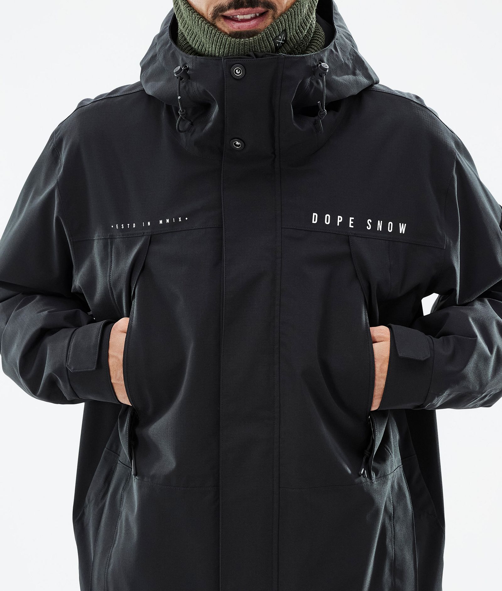 Dope Ranger Veste de Ski Homme Black, Image 9 sur 10