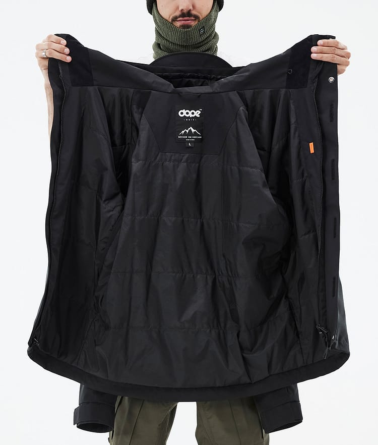 Dope Ranger Veste Snowboard Homme Black, Image 10 sur 10