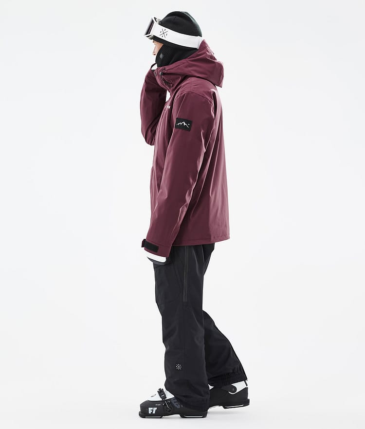 Dope Ranger Ski Jacket Men Burgundy, Image 4 of 10