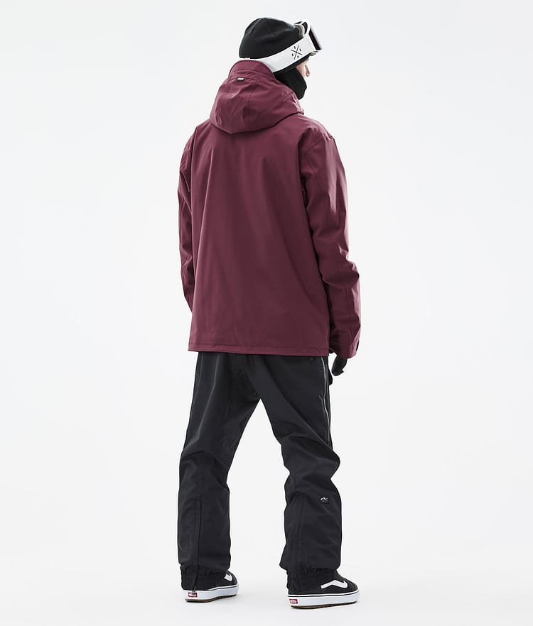 Dope Ranger Veste Snowboard Homme Burgundy, Image 5 sur 10