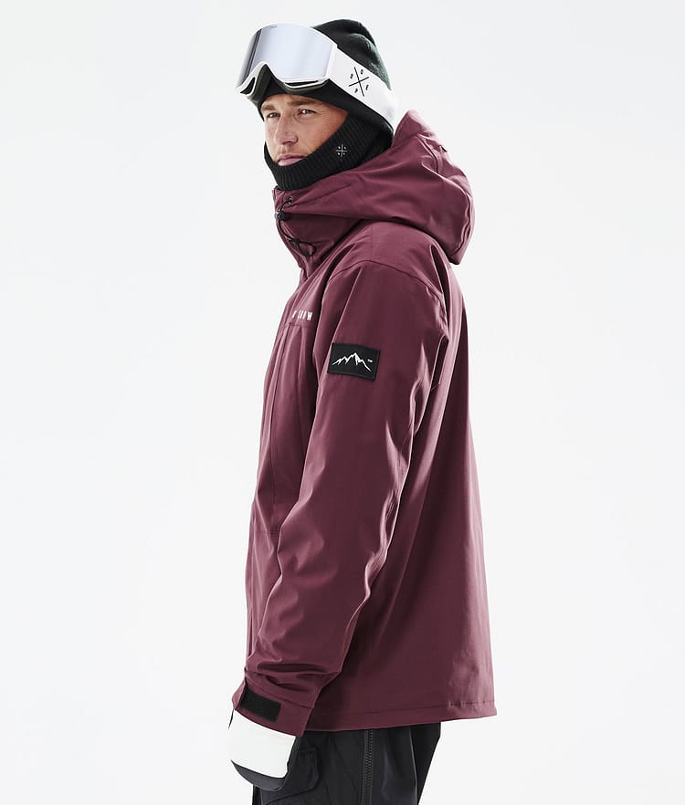 Dope Ranger Veste Snowboard Homme Burgundy, Image 6 sur 10