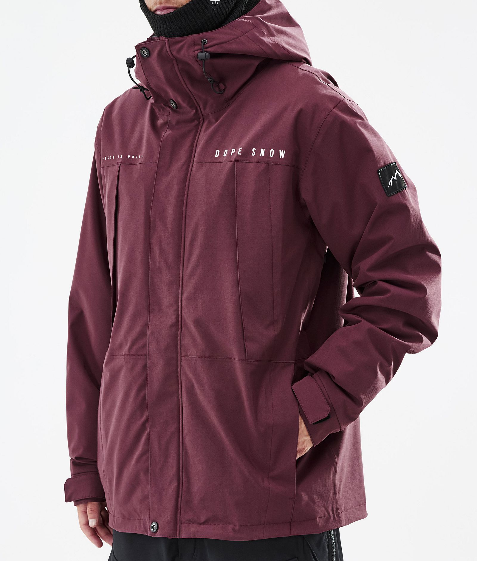 Dope Ranger Ski Jacket Men Burgundy, Image 8 of 10