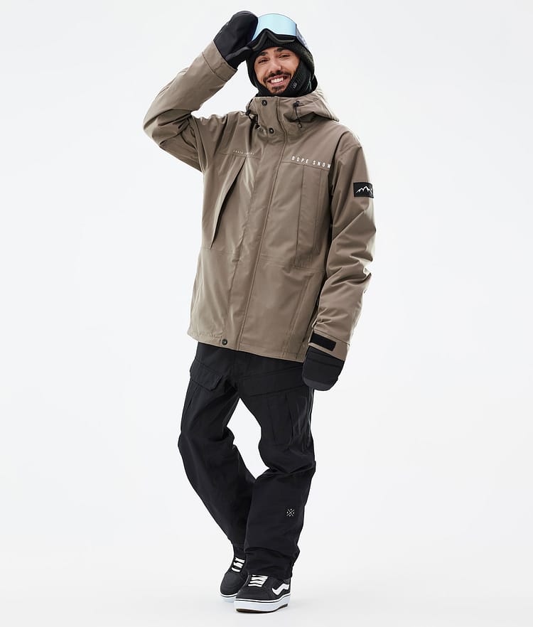 Dope Ranger Veste Snowboard Homme Walnut, Image 3 sur 10