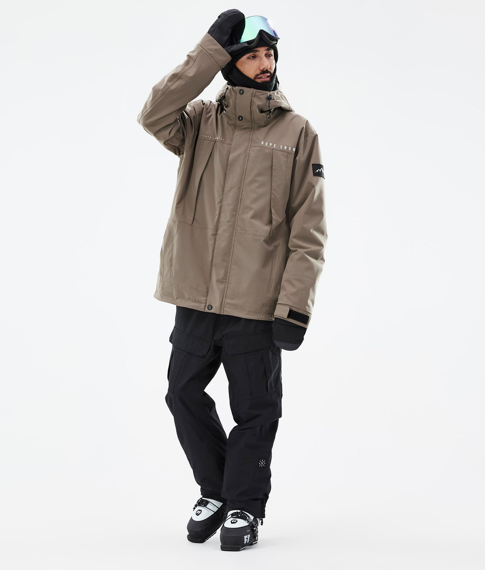 Dope Ranger Veste de Ski Homme Walnut, Image 3 sur 10