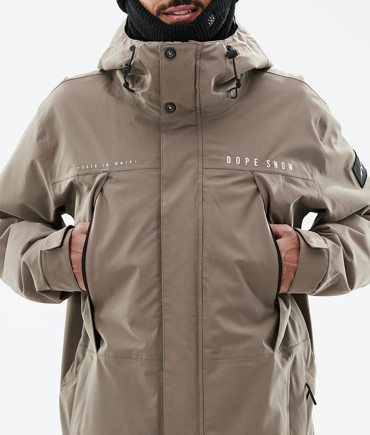 Dope Ranger Ski Jacket Men Walnut, Image 9 of 10