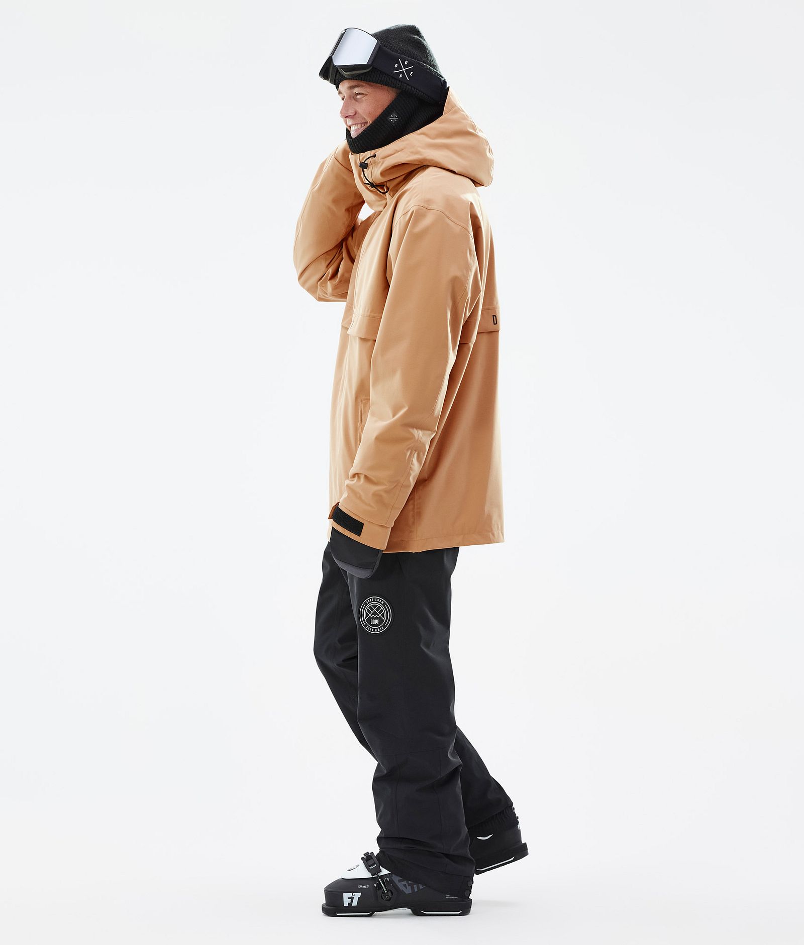 Dope Legacy Ski Jacket Men Khaki Yellow, Image 4 of 9