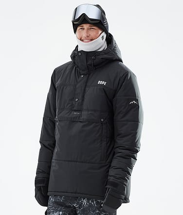 Dope Puffer Lyžařská Bunda Pánské Black