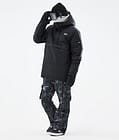 Dope Puffer Giacca Snowboard Uomo Black Renewed, Immagine 3 di 9