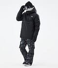 Dope Puffer Veste Snowboard Homme Black Renewed, Image 3 sur 9