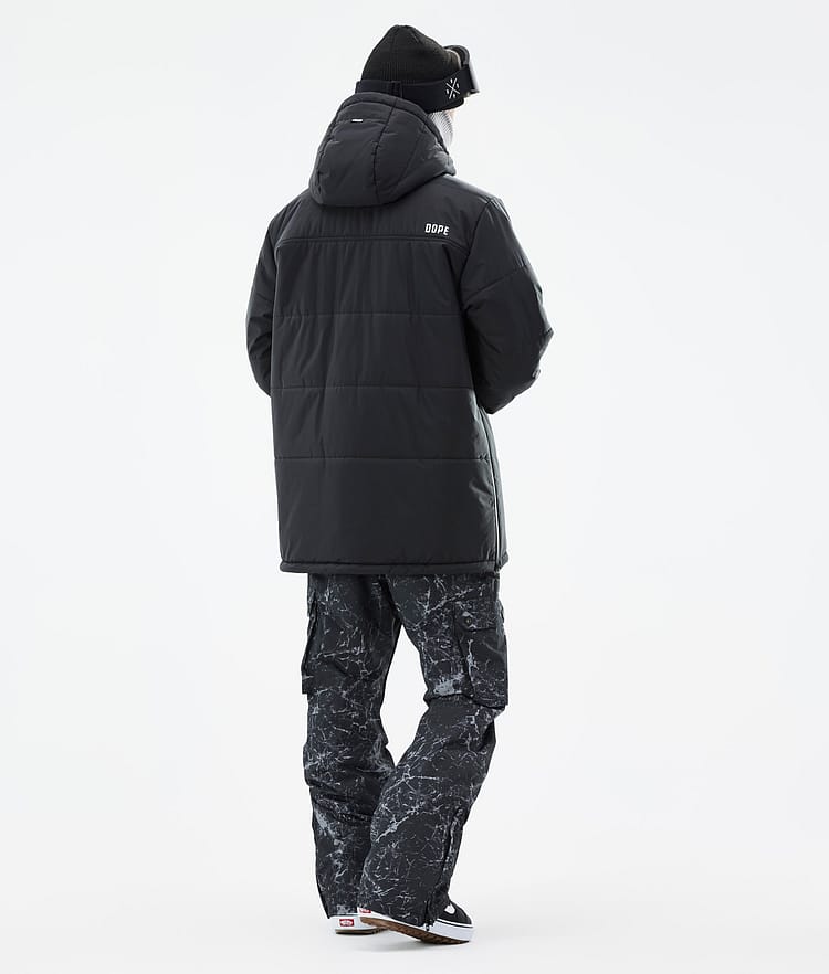 Dope Puffer Snowboard Jacket Men Black Renewed, Image 5 of 9