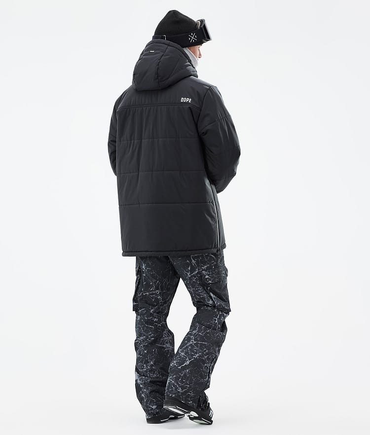 Dope Puffer Kurtka Narciarska Mężczyźni Black, Zdjęcie 5 z 9