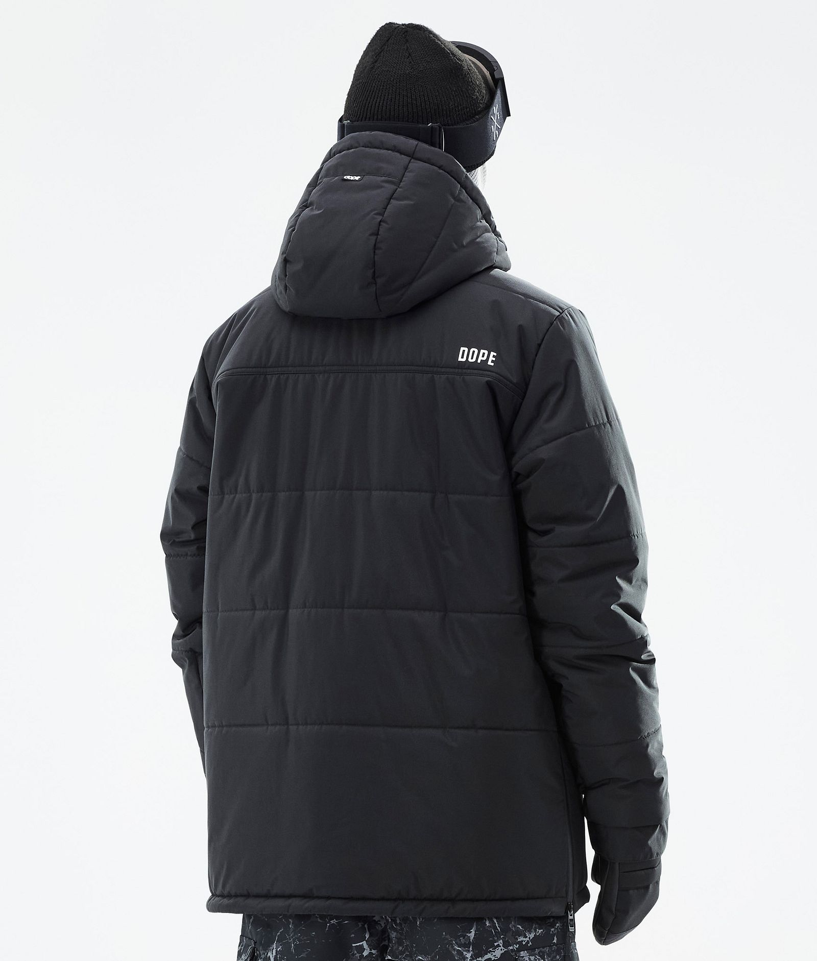 Dope Puffer Kurtka Snowboardowa Mężczyźni Black Renewed, Zdjęcie 7 z 9