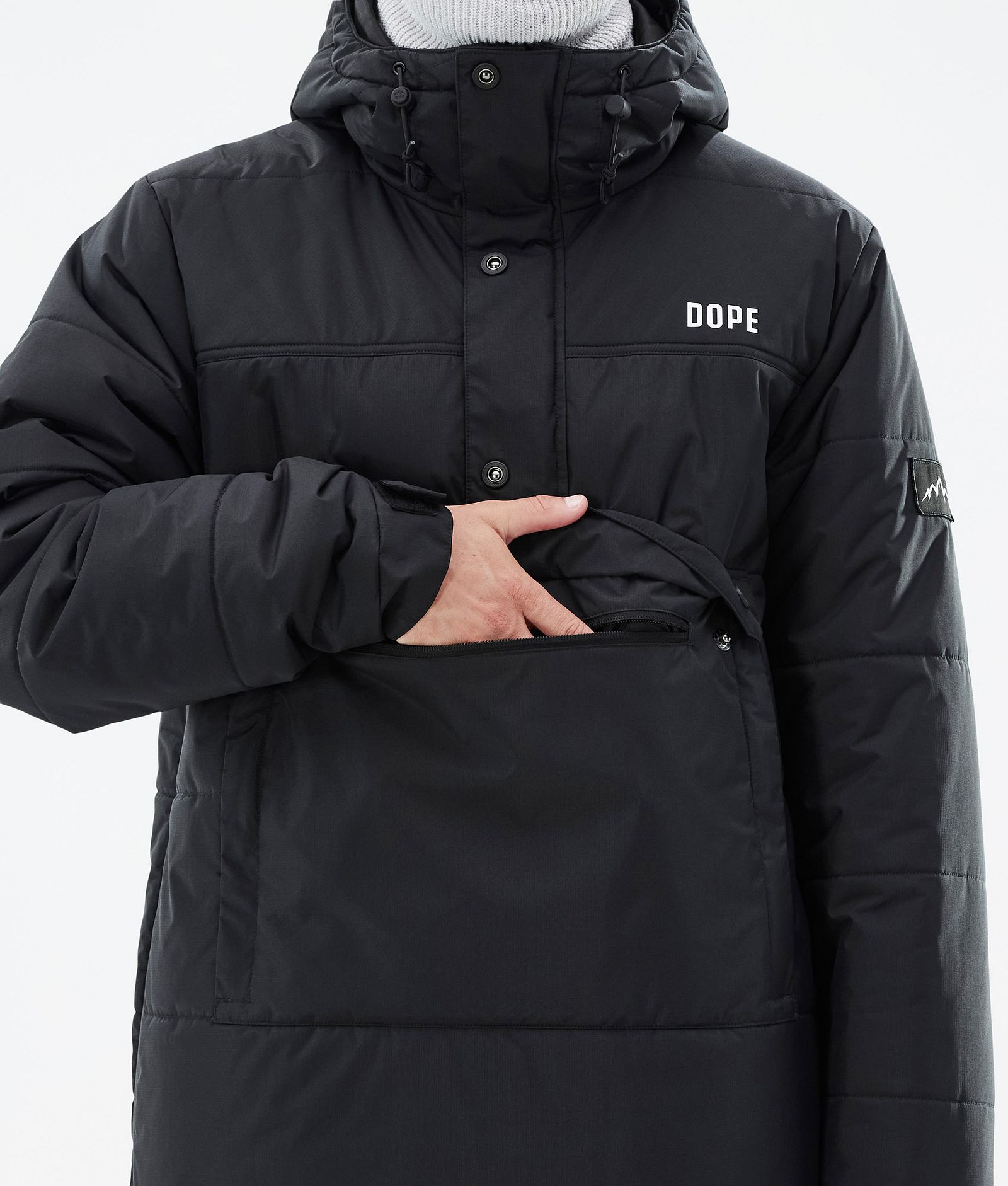 Dope Puffer Bunda na Snowboard Pánské Black Renewed, Obrázek 9 z 9