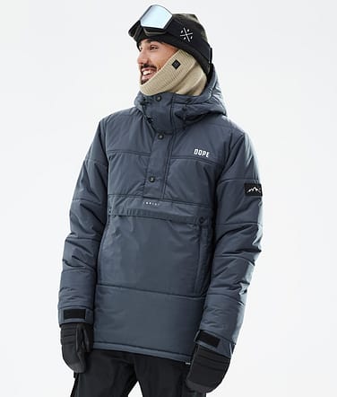 Dope Puffer Lyžařská Bunda Pánské Metal Blue