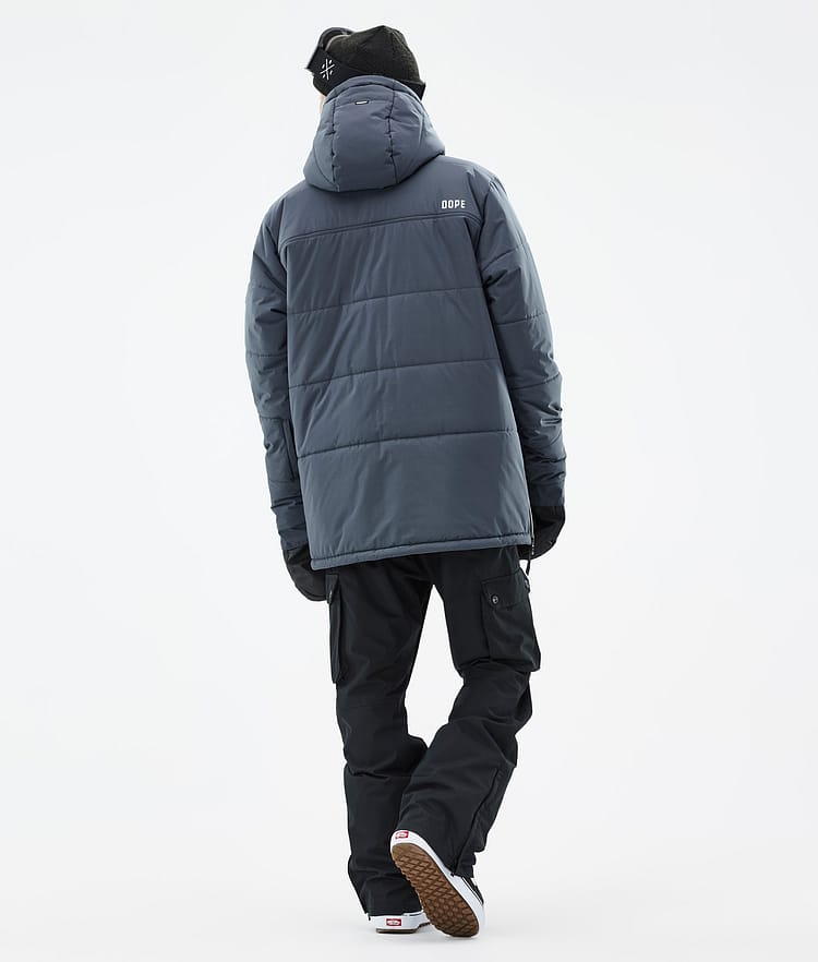 Dope Puffer Kurtka Snowboardowa Mężczyźni Metal Blue, Zdjęcie 5 z 9