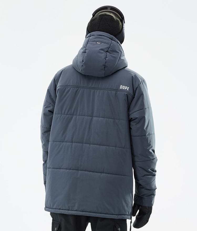 Dope Puffer Kurtka Narciarska Mężczyźni Metal Blue, Zdjęcie 7 z 9