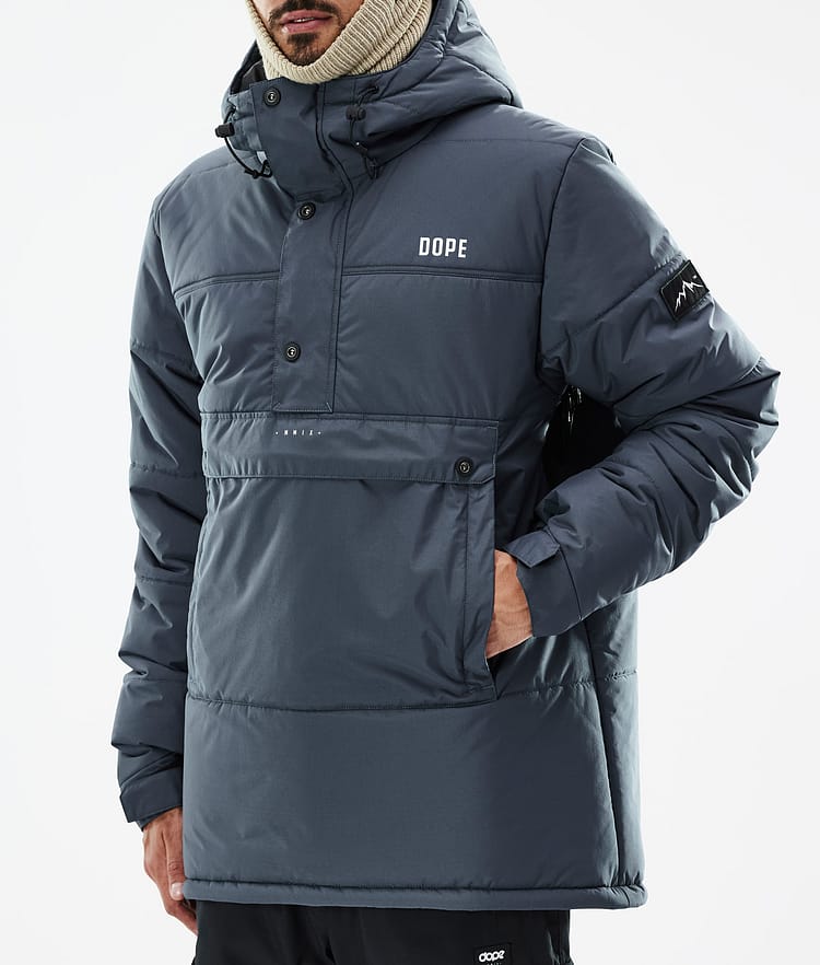 Dope Puffer Kurtka Narciarska Mężczyźni Metal Blue, Zdjęcie 8 z 9