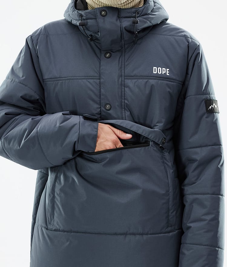 Dope Puffer Kurtka Narciarska Mężczyźni Metal Blue, Zdjęcie 9 z 9
