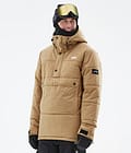 Dope Puffer Snowboard Jacket Men Gold Renewed, Image 1 of 9