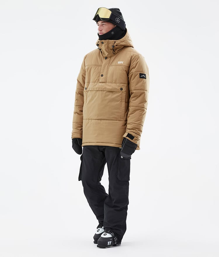 Dope Puffer Kurtka Narciarska Mężczyźni Gold, Zdjęcie 3 z 9