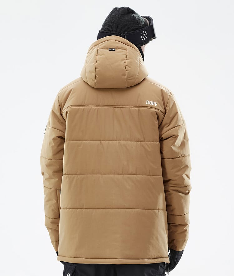 Dope Puffer Veste Snowboard Homme Gold Renewed, Image 7 sur 9