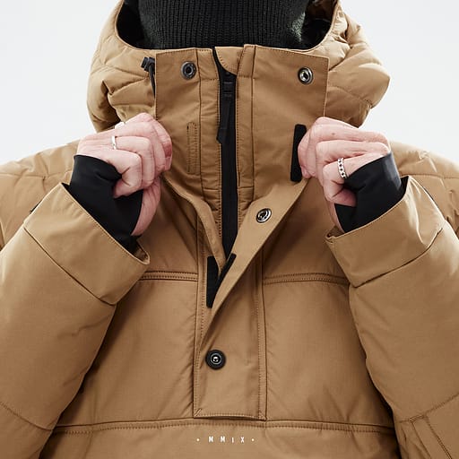 Poloviční zip s dvojitou klopou Hlavní obrázek produktu,