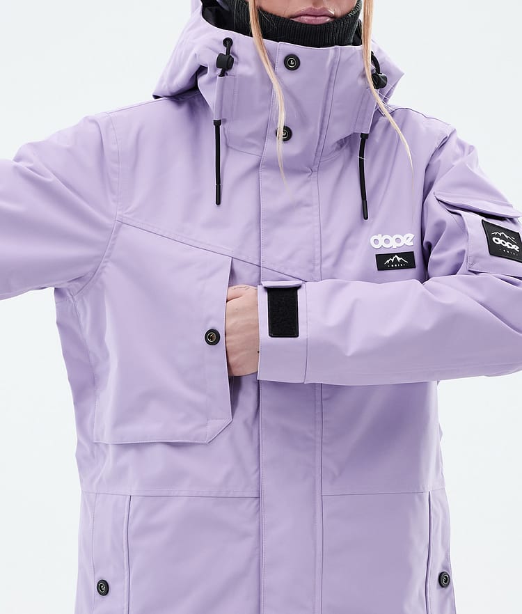 Dope Adept W Giacca Snowboard Donna Faded Violet, Immagine 9 di 10