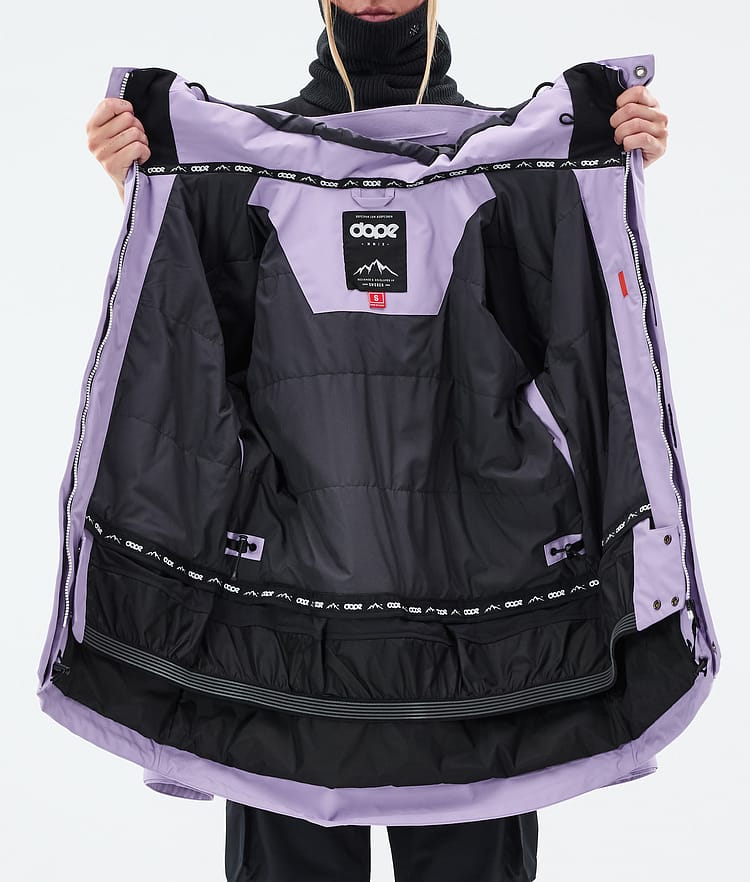 Dope Adept W Giacca Snowboard Donna Faded Violet, Immagine 10 di 10