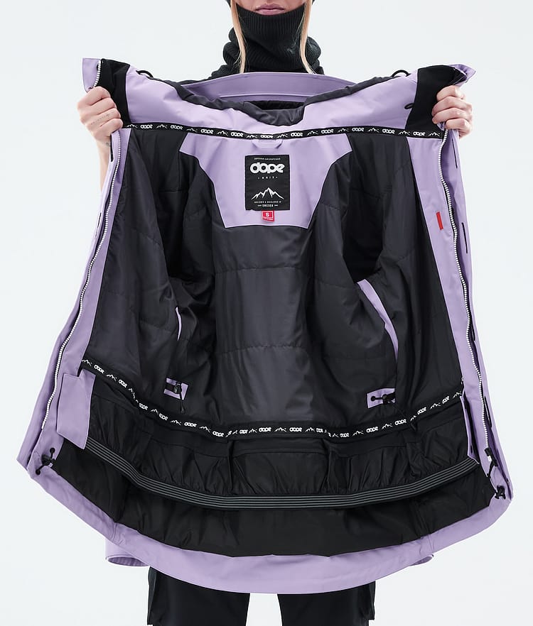 Dope Adept W Giacca Snowboard Donna Faded Violet, Immagine 10 di 10