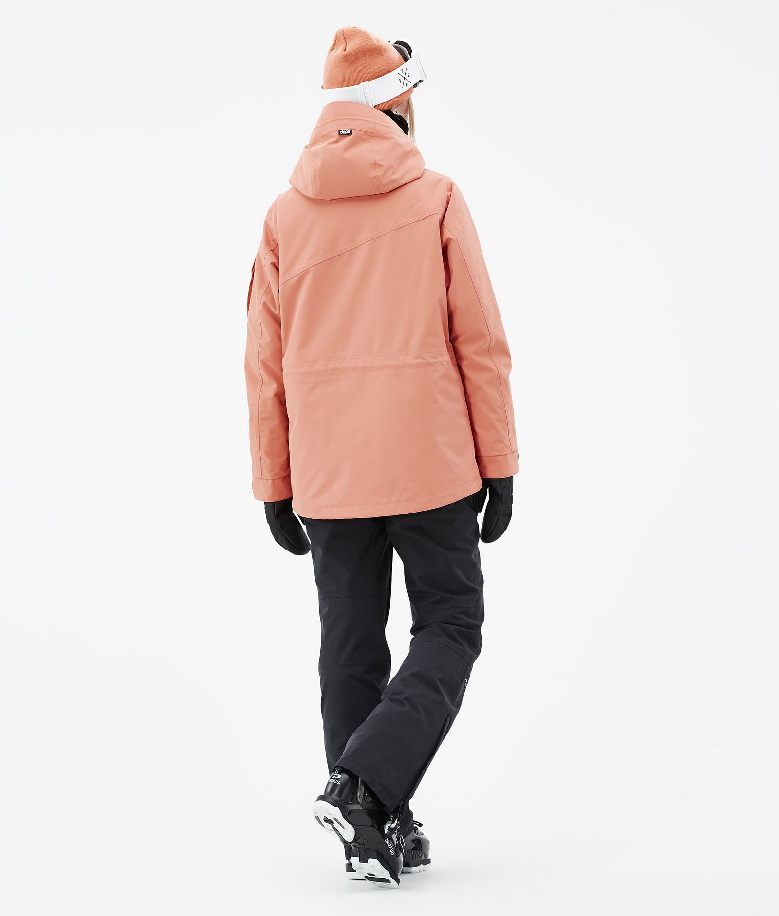 Dope Adept W Veste de Ski Femme Peach, Image 5 sur 10