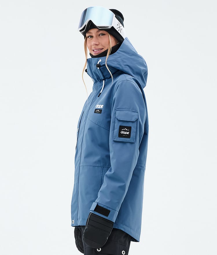 Dope Adept W Snowboard Jacket Women Blue Steel Renewed, Image 6 of 10