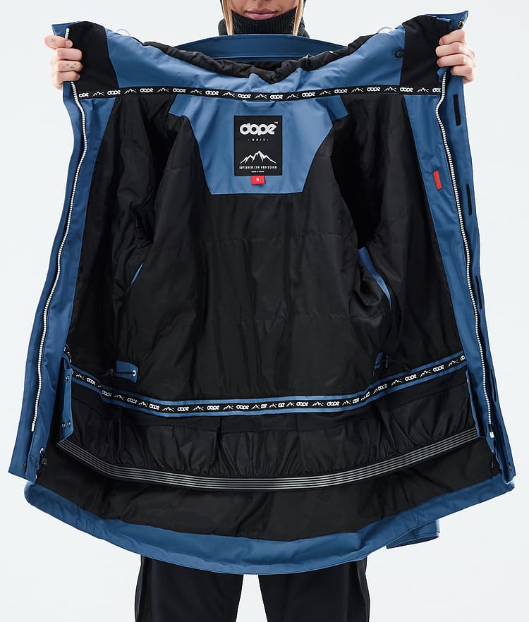 Dope Adept W Snowboard Jacket Women Blue Steel Renewed, Image 10 of 10