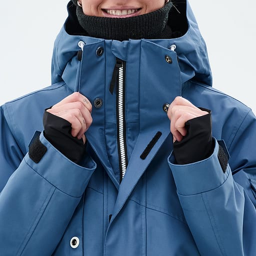 Front Zipper with Double Plackets Main Product Details Image,