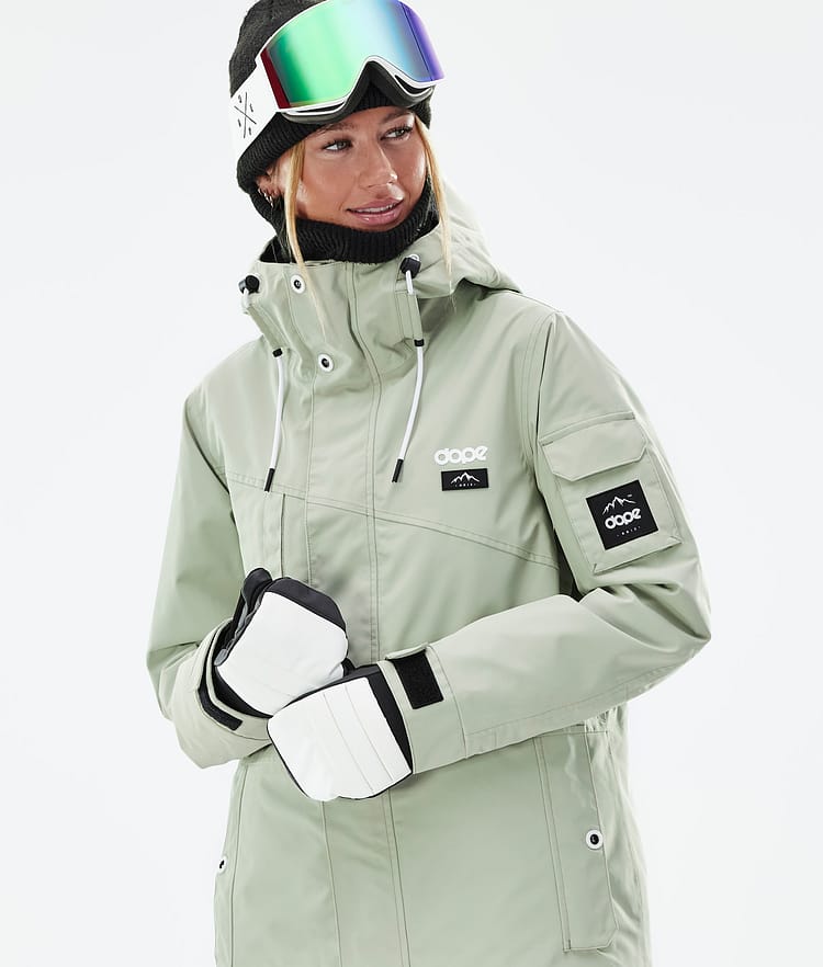 Dope Adept W Ski jas Dames Soft Green, Afbeelding 2 van 10