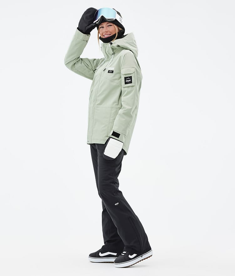 Dope Adept W Snowboard jas Dames Soft Green, Afbeelding 4 van 10