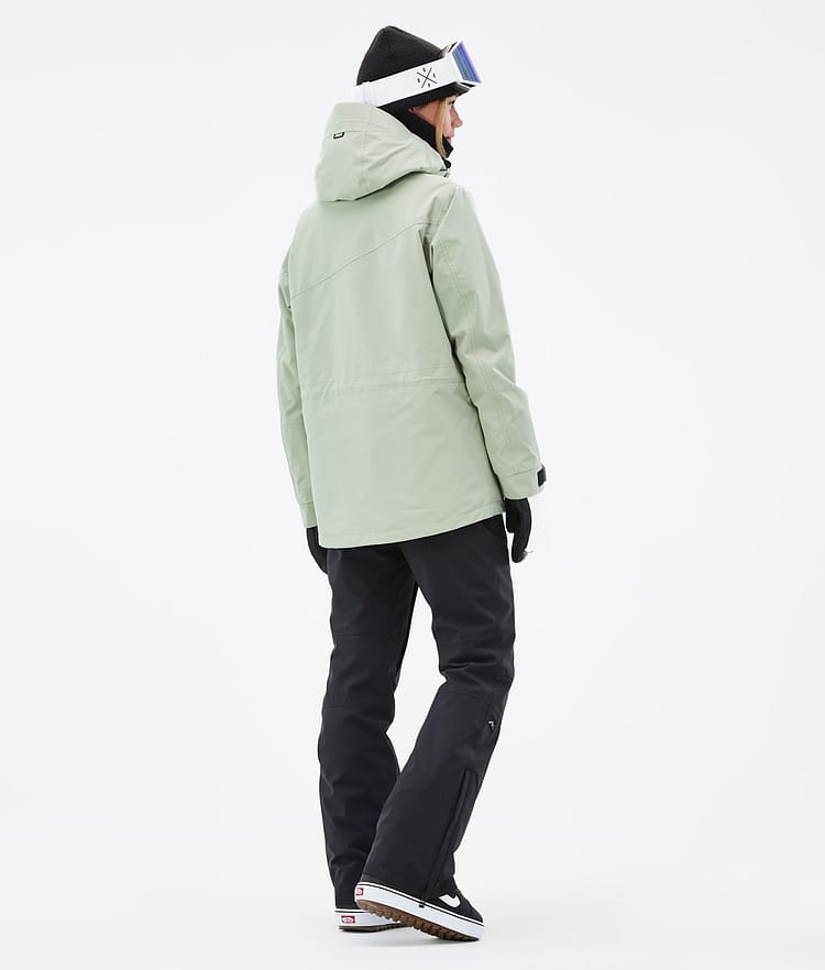 Dope Adept W Veste Snowboard Femme Soft Green, Image 5 sur 10